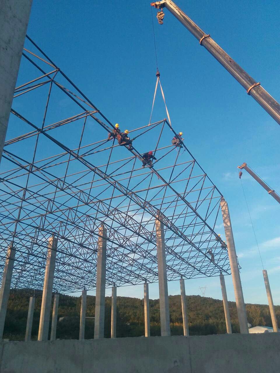 安康汪清物流园网架